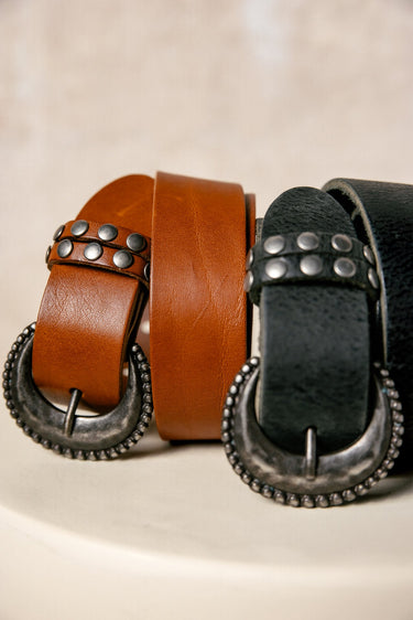 CEINTURE KIRZA CAMEL CAMEL