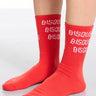 CHAUSSETTES BISOUS X3 RED RED