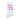CHAUSSETTES BISOUS X3 WHITE/PINK BLANC BLANC