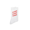 CHAUSSETTES SOCKS SONICS RED BLANC BLANC