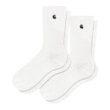 CHAUSSETTES MADISON PACK BLANC BLANC