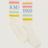 CHAUSSETTES FEMME GASNIER AMOUR ÉCRU ÉCRU