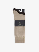 CHAUSSETTES HOMME QERSEY BEIGE BEIGE