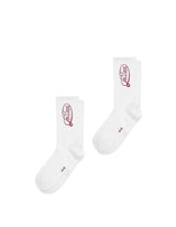 CHAUSSETTES HOMME LOGO BLANC BLANC