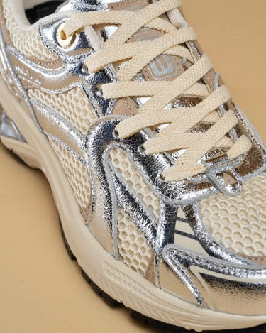 CHAUSSURES FEMME CITY RUN SILVER/TAN ARGENT ARGENT