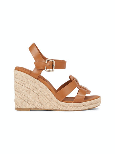 CHAUSSURES FEMME ESPADRILLE HIGH WED COGNAC COGNAC