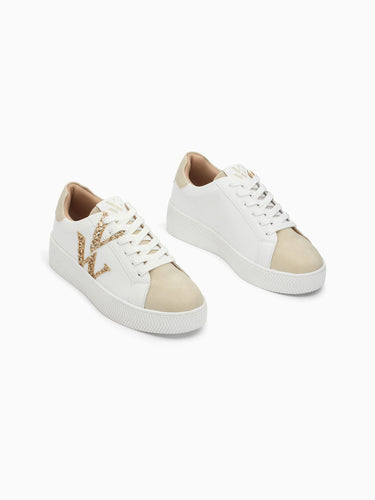 CHAUSSURES FEMME JANE INITIALS BEIGE BEIGE