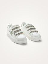 CHAUSSURES FEMME MAGGIE ORIGINALS BLANC / KAKI BLANC / KAKI