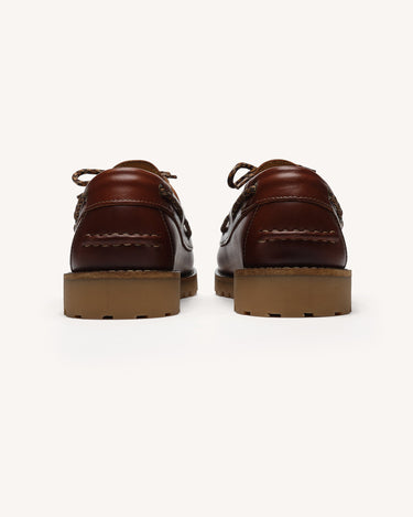 CHAUSSURES HOMME LARCH LEATHER MARRON MARRON