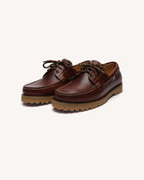 CHAUSSURES HOMME LARCH LEATHER MARRON MARRON