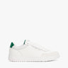 CHAUSSURES HOMME TH BASKET CORE LTH ECRU ECRU