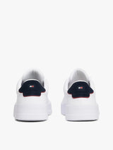 CHAUSSURES HOMME TH COURT LTH DETAIL BLANC BLANC