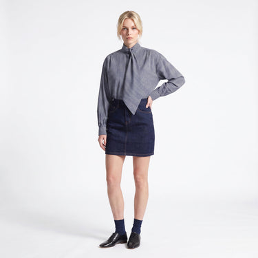 Chemise Artlove Olalie lavallière marine
