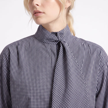 Chemise Artlove Olalie lavallière marine – vue 2