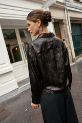 CHEMISE FEMME CHARMENE LEODIAMS MARRON MARRON