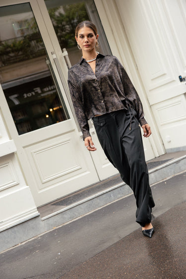 CHEMISE FEMME CHARMENE LEODIAMS MARRON MARRON