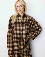 CHEMISE FEMME ARLETTE CHOCOLAT CHOCOLAT