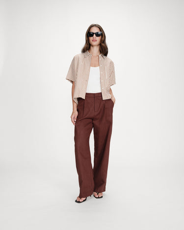 CHEMISE FEMME VERCIA MOCHA MOCHA