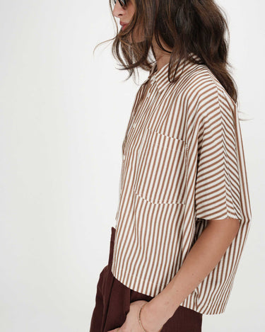 CHEMISE FEMME VERCIA MOCHA MOCHA