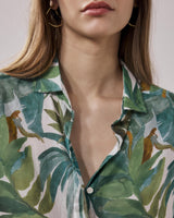 CHEMISE FEMME CHARLOT WHITE & GREEN 01 WHITE & GREEN 01