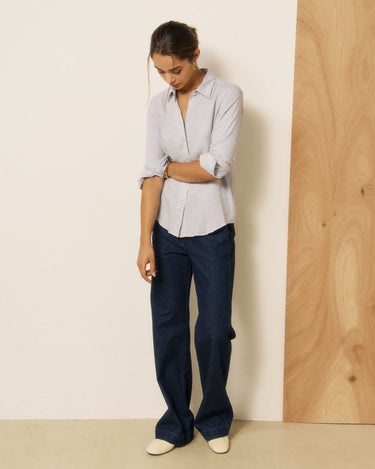 Chemise Hartford Coraz ajustée bleu