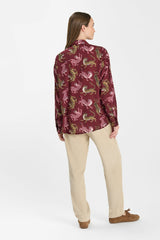 CHEMISE FEMME RORY BURGUNDY BURGUNDY
