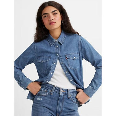 CHEMISE FEMME WESTERN DENIM DENIM