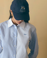 CHEMISE FEMME BIDAULT BONJOUR BLEU BLEU