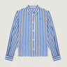 CHEMISE FEMME BONJOUR BLEU/BLANCHE BLEU/BLANCHE