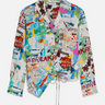 CHEMISE FEMME BASQUIAT LONG MULTI MULTI