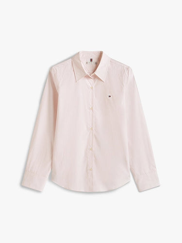 CHEMISE FEMME ESS POPLIN REGULAR ROSE ROSE
