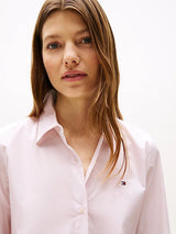 CHEMISE FEMME ESS POPLIN REGULAR ROSE ROSE