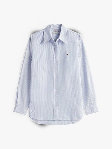 CHEMISE FEMME OXFORD RELAXED BLEU BLEU