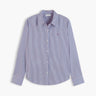 CHEMISE FEMME POPLIN REGULAR BLEU BLEU