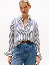 CHEMISE FEMME VIS TWILL EASY SHIRT MARINE MARINE