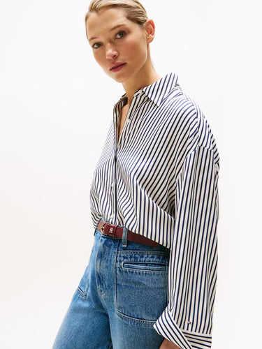 CHEMISE FEMME VIS TWILL EASY SHIRT MARINE MARINE
