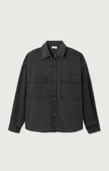 CHEMISE HOMME AMPLE ML NOIR NOIR