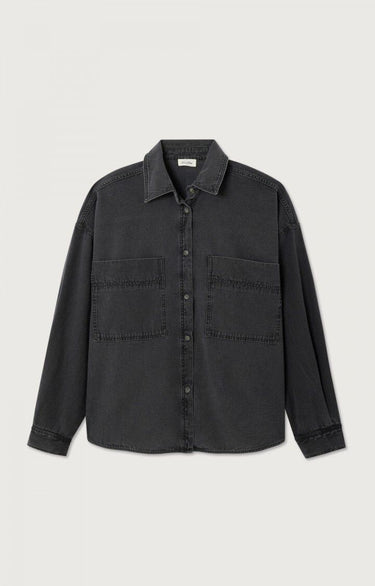CHEMISE HOMME AMPLE ML NOIR NOIR