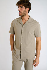 CHEMISE HOMME ALEX TRIESTE BEIGE BEIGE