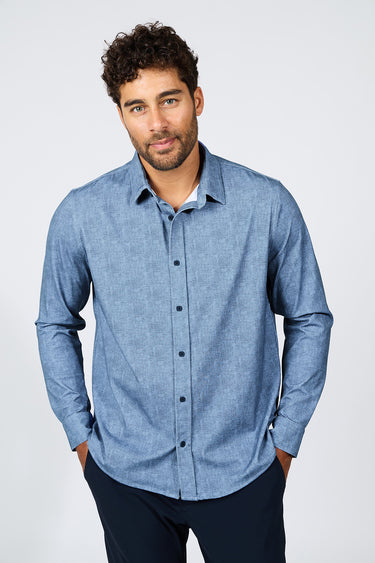 CHEMISE HOMME JEAN ALICULDI BLEU BLEU