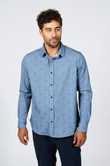 CHEMISE HOMME JEAN ALICULDI BLEU BLEU