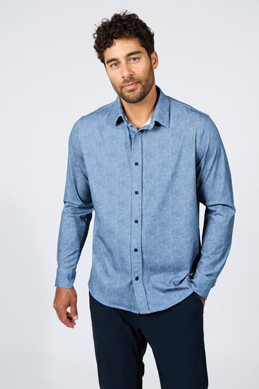 CHEMISE HOMME JEAN ALICULDI BLEU BLEU