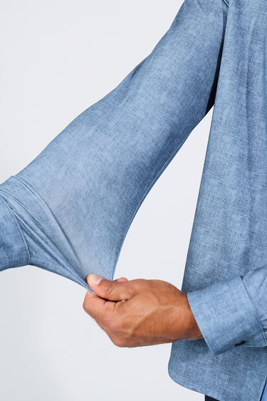 CHEMISE HOMME JEAN ALICULDI BLEU BLEU