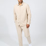 CHEMISE HOMME JEAN VILLA BEIGE BEIGE