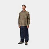 CHEMISE HOMME BAGLEY MARRON MARRON
