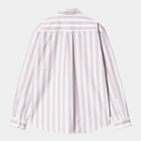 CHEMISE HOMME DILLION RAYÉ OXFORD ROSE ROSE
