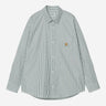 CHEMISE HOMME L/S DALDRY BLEU BLEU