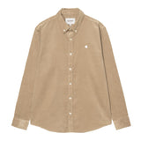 CHEMISE HOMME L/S MADISON TAUPE TAUPE