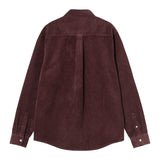 CHEMISE HOMME MADISON CORD BORDEAUX BORDEAUX