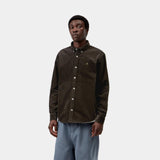 CHEMISE HOMME MADISON CORD TABAC TABAC